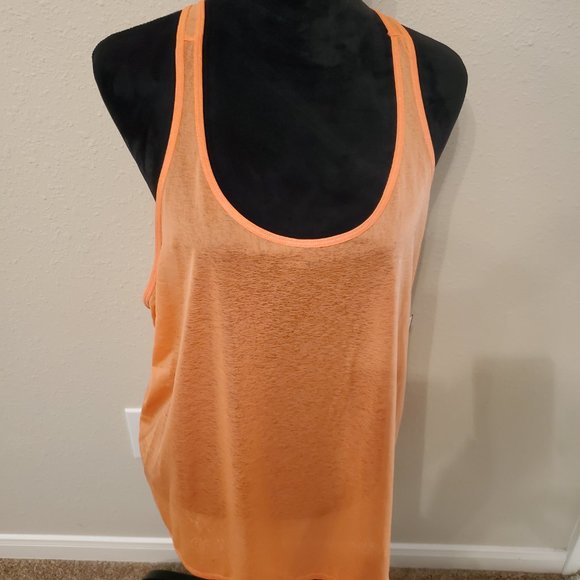 Ideology Athletic Tank Top color orange 100% polyester Size XXL - Picture 5 of 10